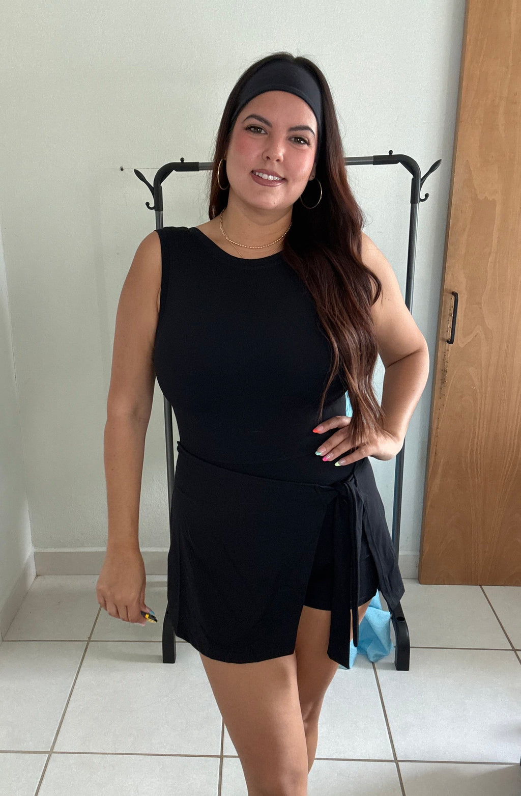 Black Activewear Dress