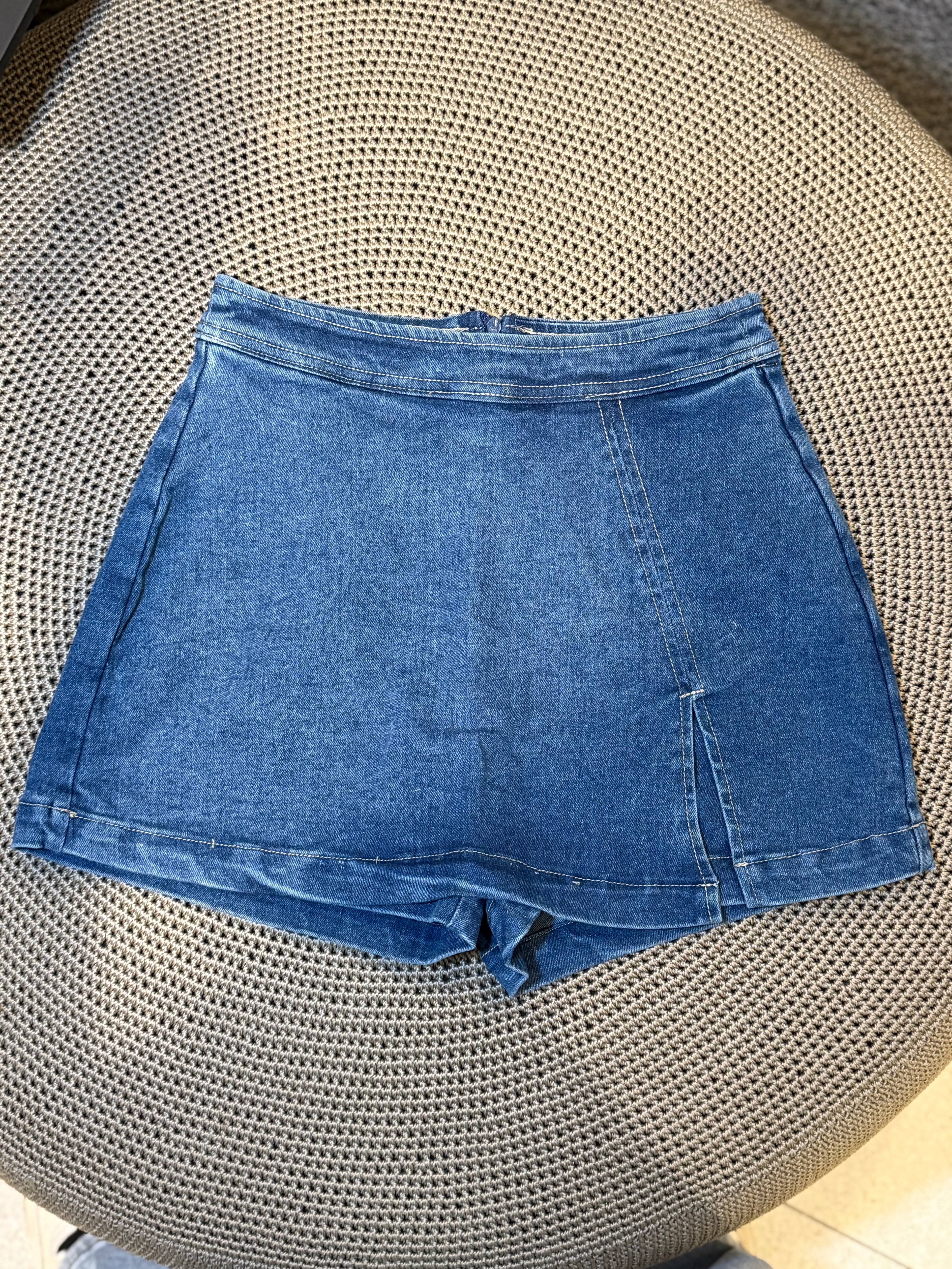 Denim Skort