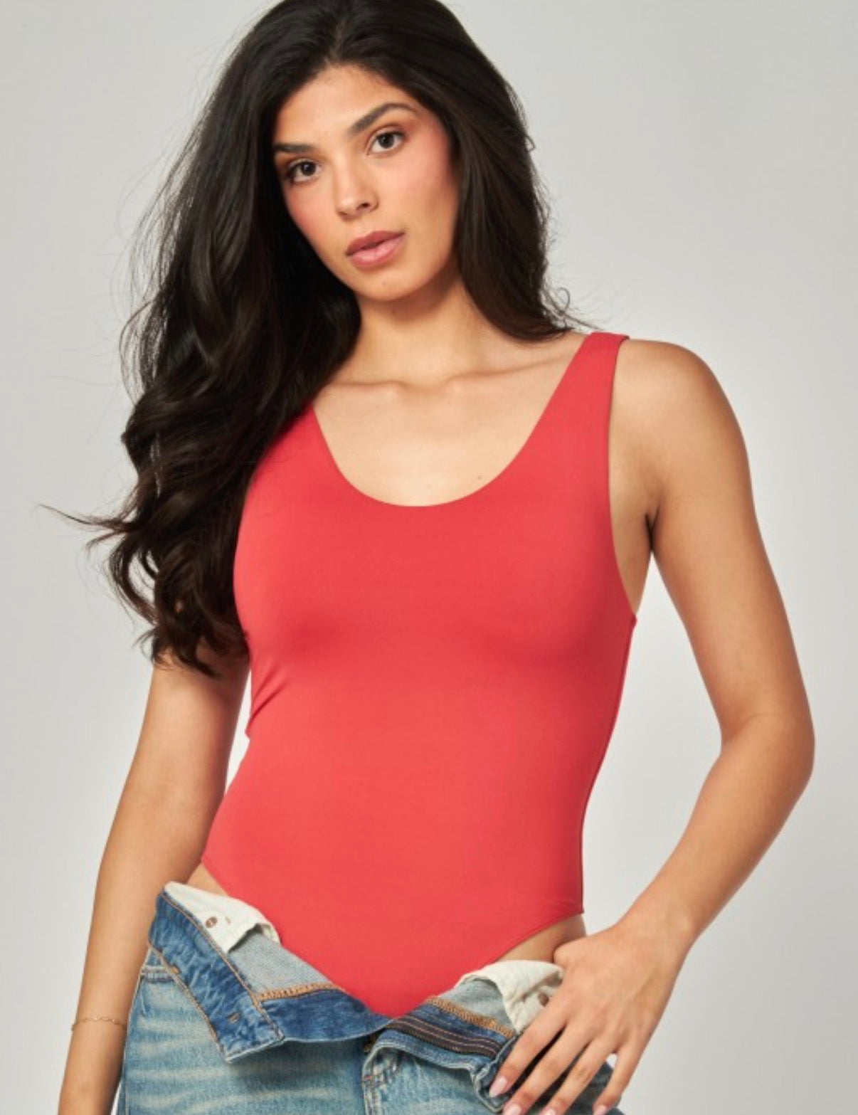 Retro Red Bodysuit