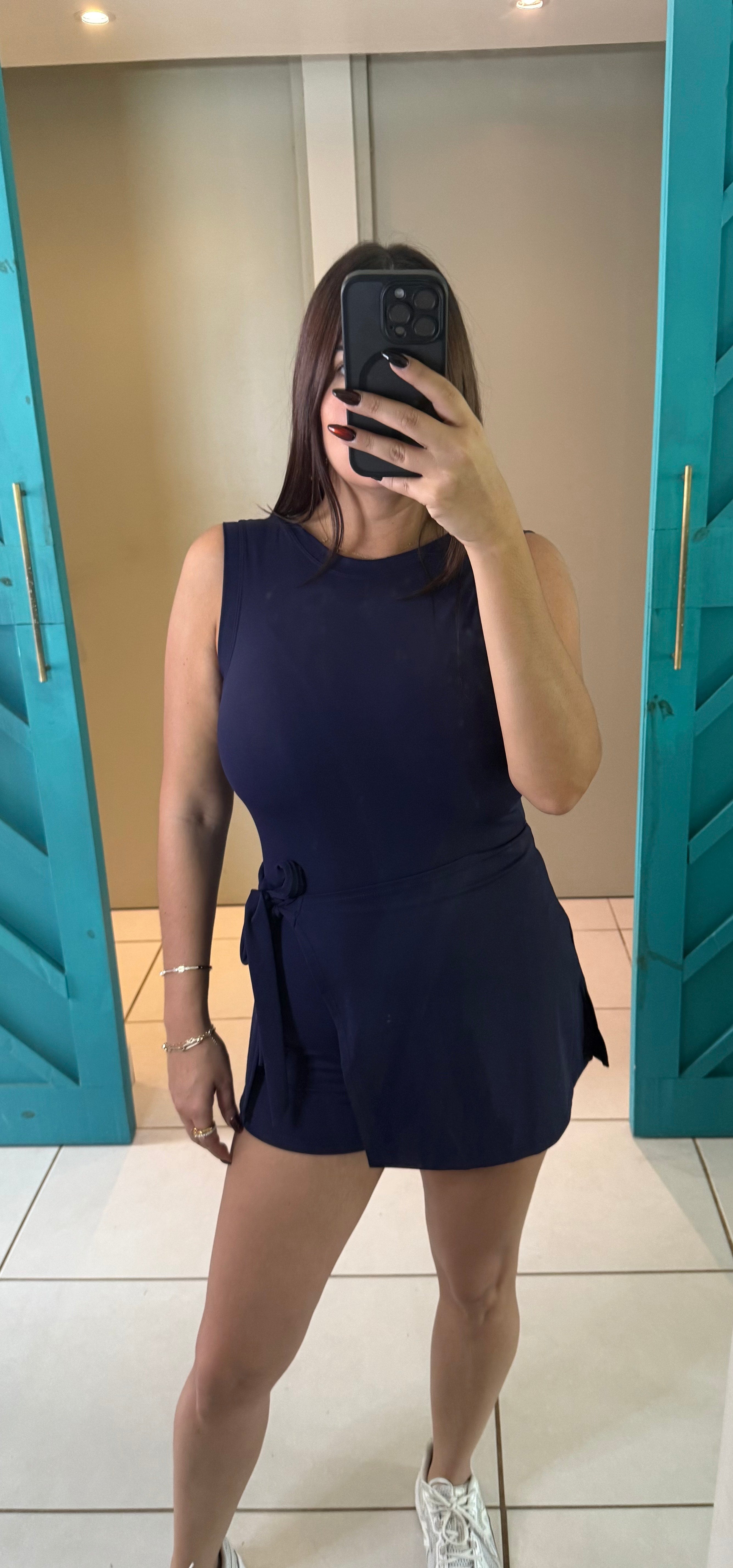 Navy Activewear Dress