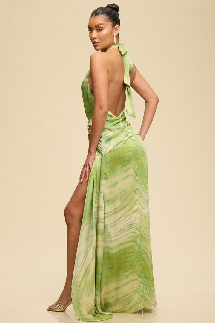 Rio Green Dress